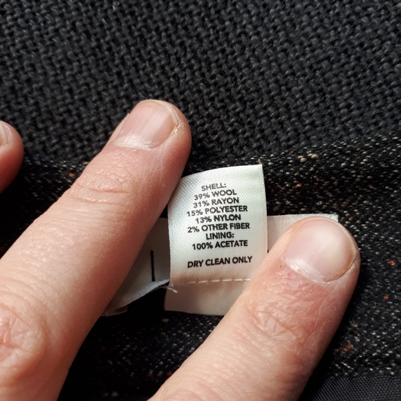 LOFT by Ann Taylor Brown Tweed Dress Pants size 2 - Picture 6 of 8